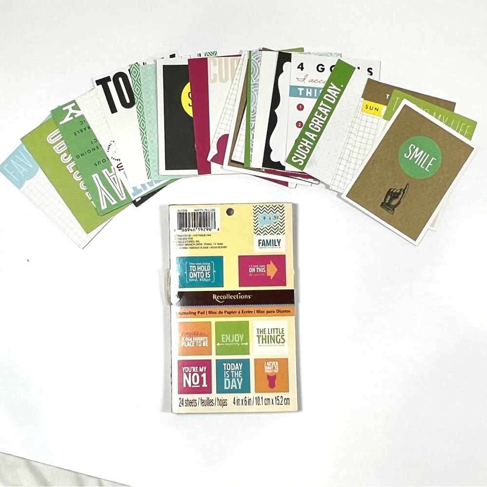 Journaling Scrapbook Craft Pads and Sheet Set - Picture 4 of 13